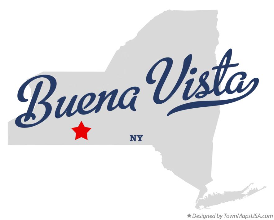 Map of Buena Vista New York NY