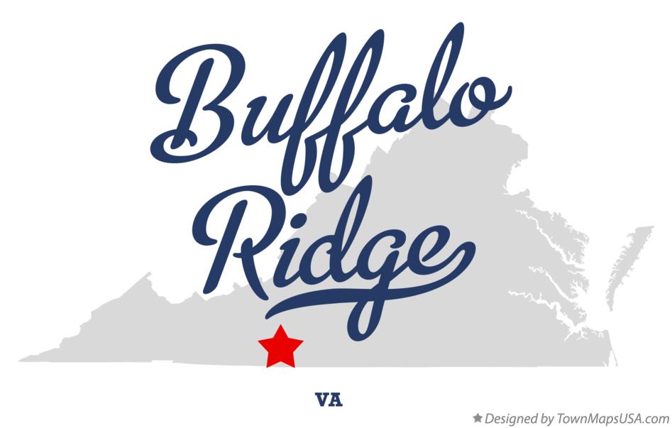 Map of Buffalo Ridge Virginia VA