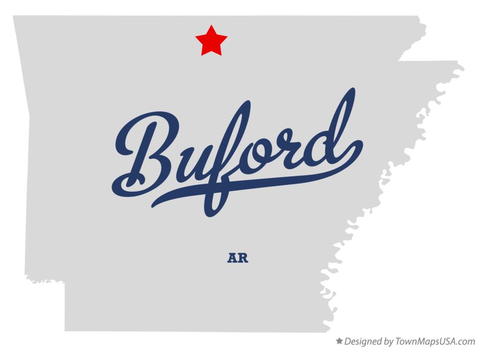 Map of Buford Arkansas AR