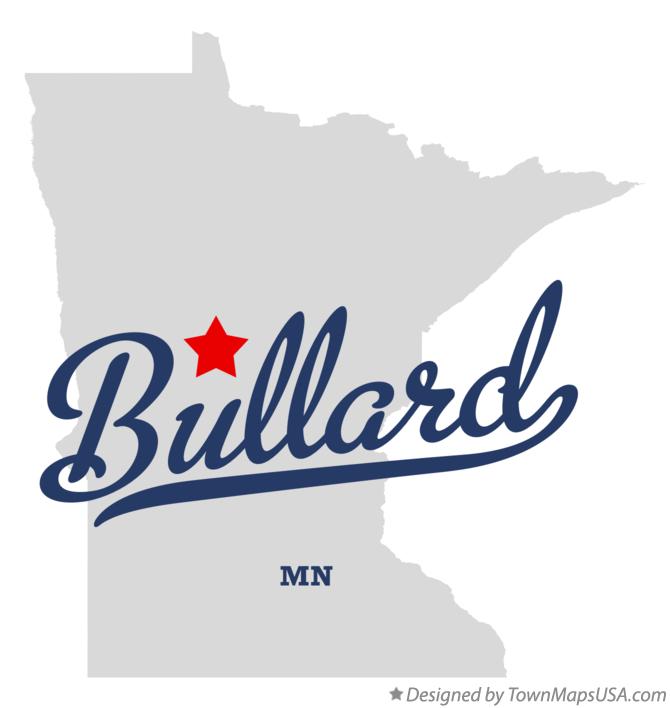 Map of Bullard Minnesota MN