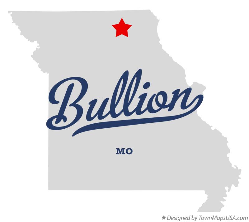 Map of Bullion Missouri MO