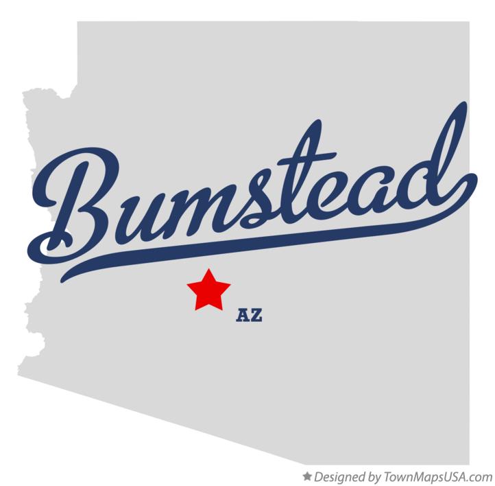 Map of Bumstead Arizona AZ