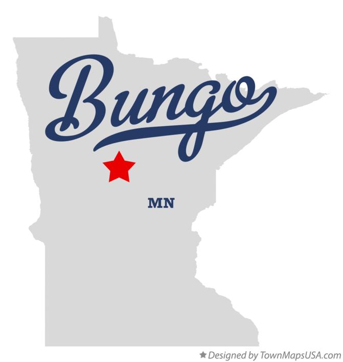 Map of Bungo Minnesota MN