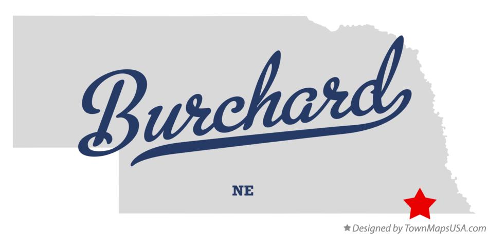 Map of Burchard Nebraska NE