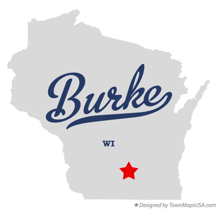 Map of Burke Wisconsin WI