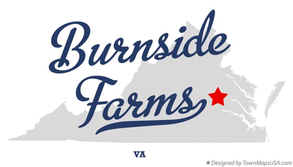 Map of Burnside Farms Virginia VA