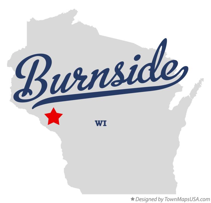 Map of Burnside Wisconsin WI