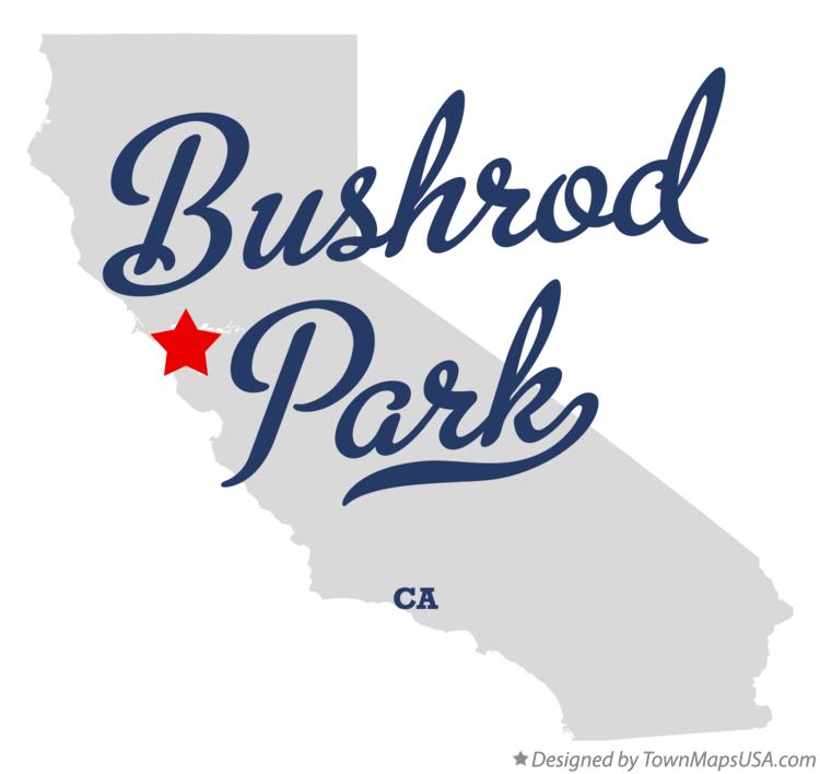 Map of Bushrod Park California CA