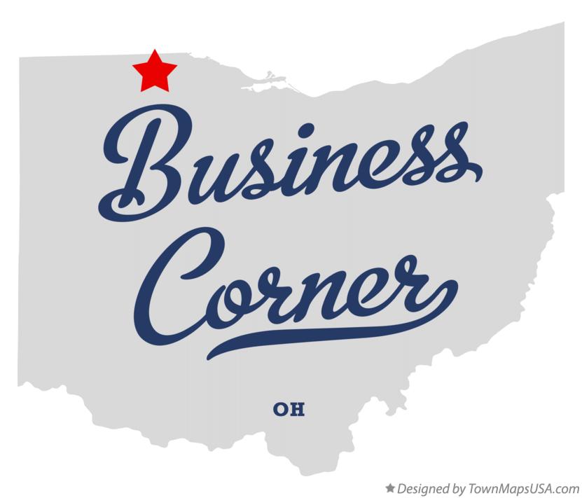 Map of Business Corner Ohio OH