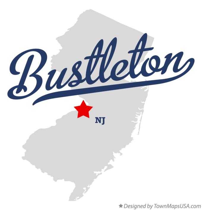 Map of Bustleton New Jersey NJ