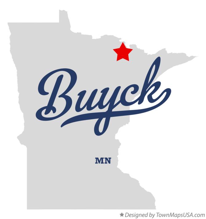 Map of Buyck Minnesota MN