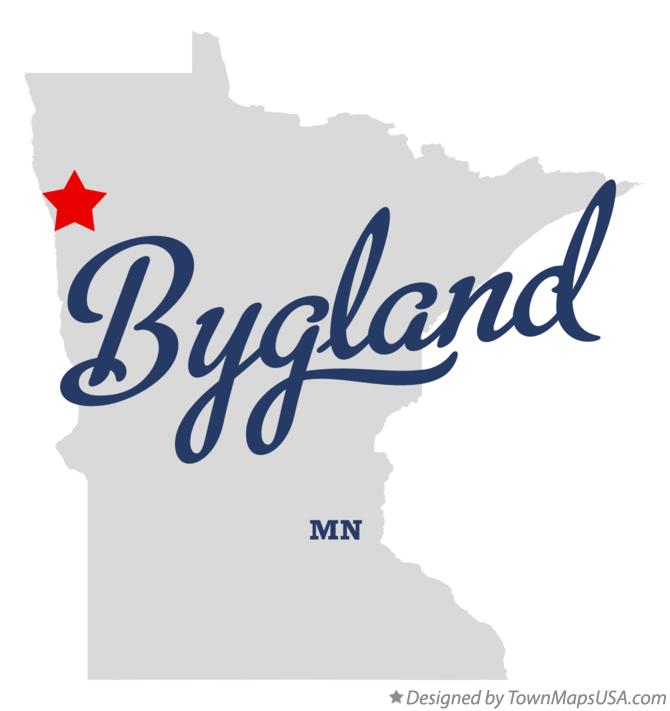 Map of Bygland Minnesota MN