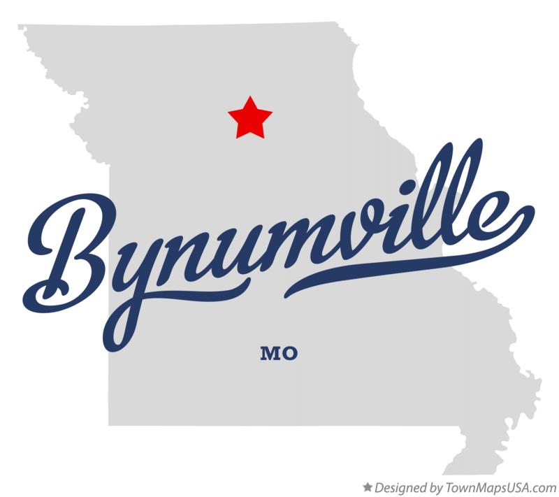 Map of Bynumville Missouri MO