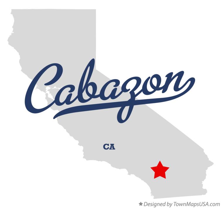 Map of Cabazon California CA