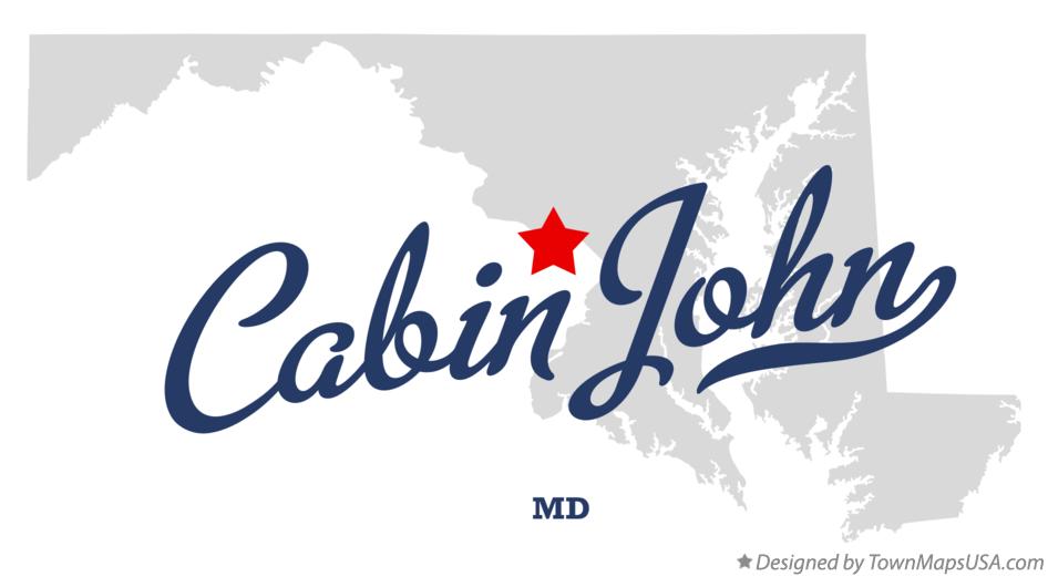 Map of Cabin John Maryland MD