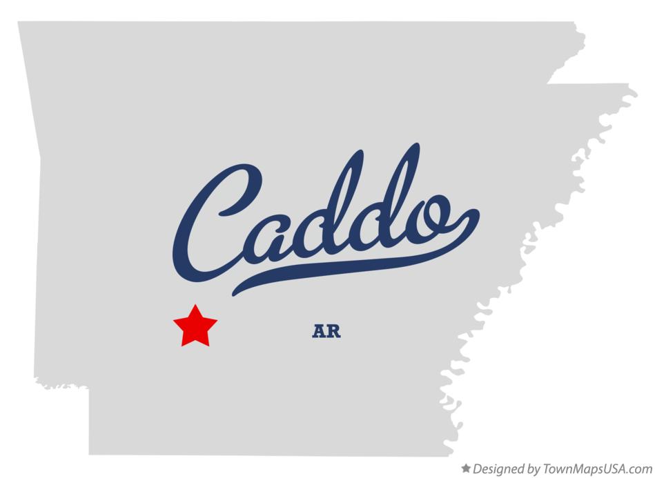 Map of Caddo Arkansas AR