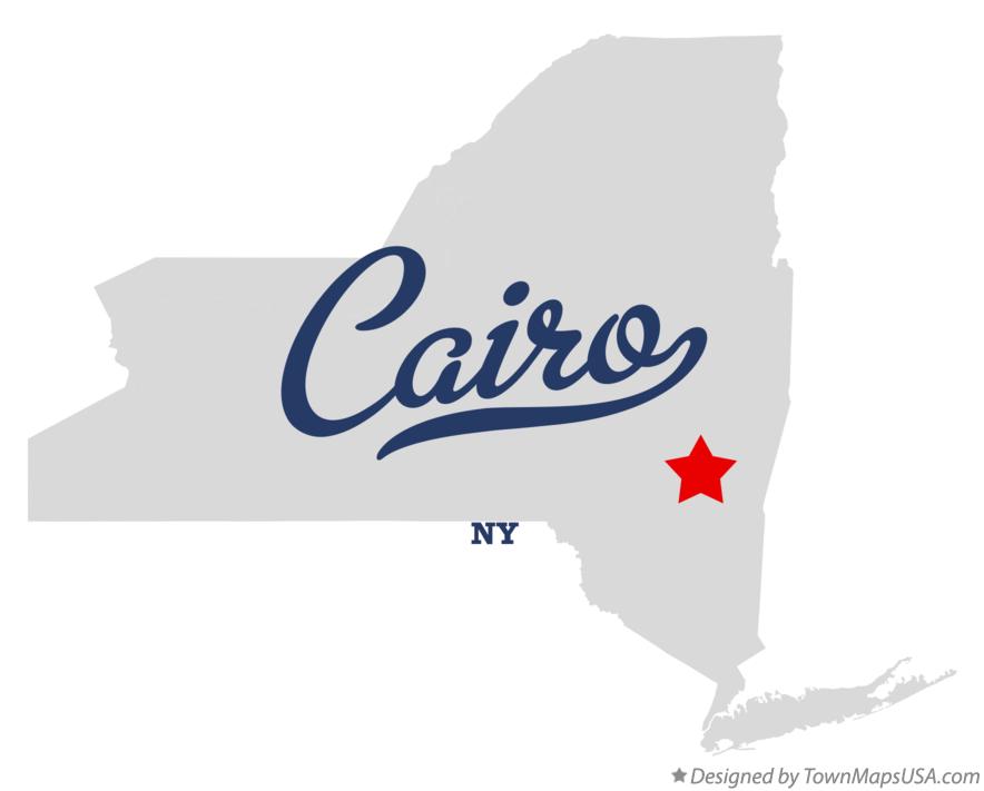 Map of Cairo New York NY
