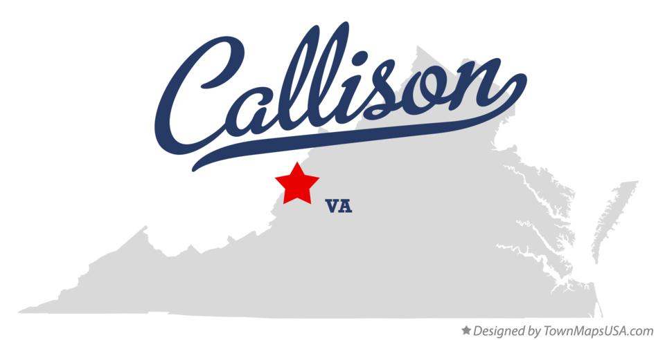 Map of Callison Virginia VA