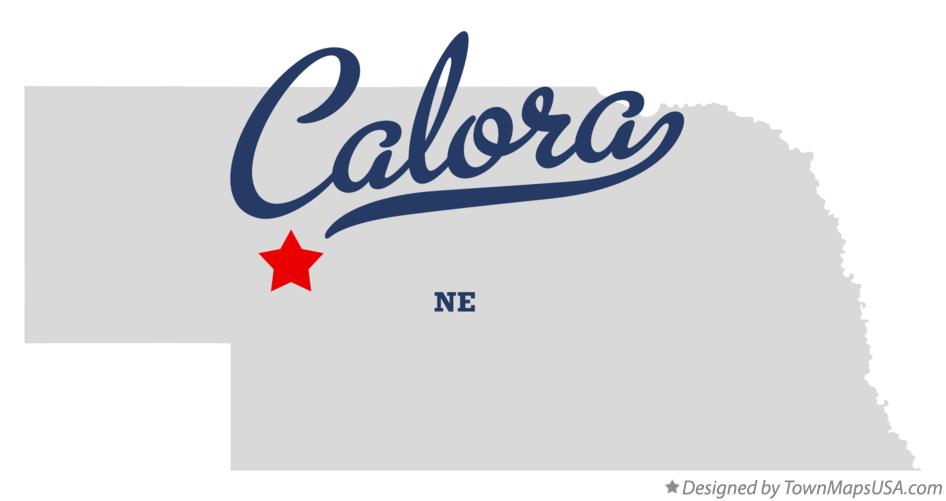 Map of Calora Nebraska NE