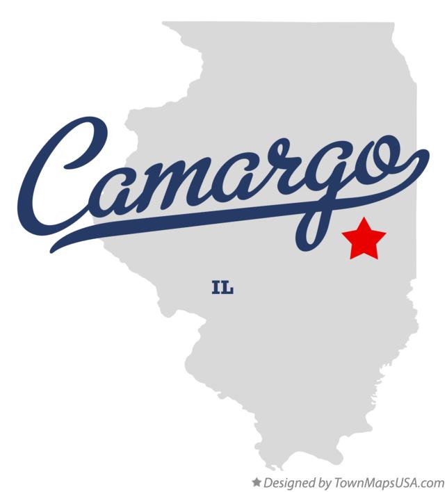 Map of Camargo Illinois IL