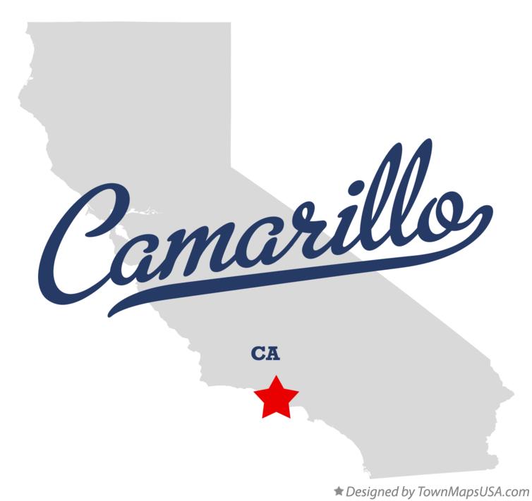 Map of Camarillo California CA