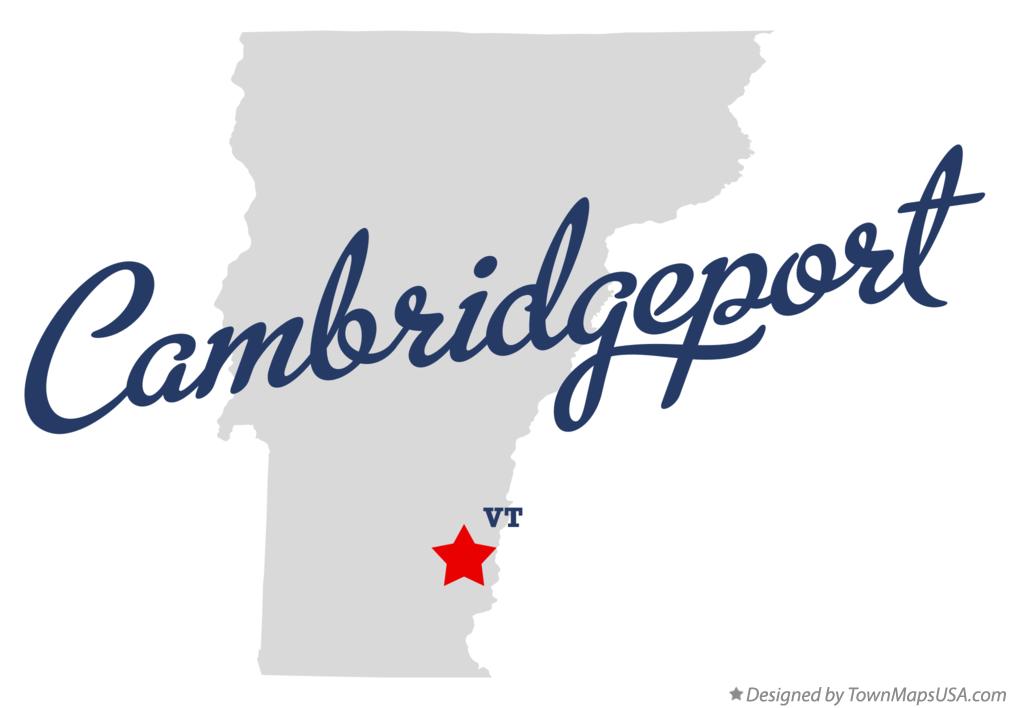 Map of Cambridgeport Vermont VT