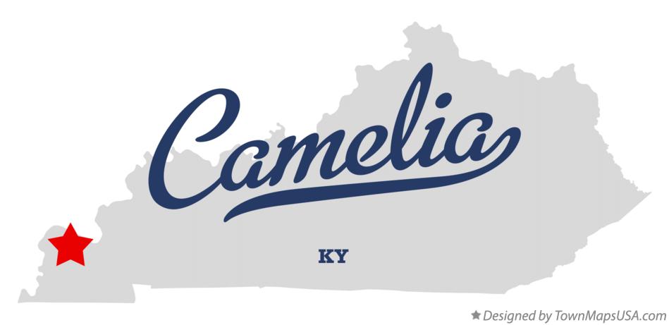 Map of Camelia Kentucky KY