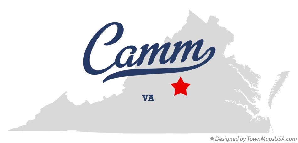Map of Camm Virginia VA