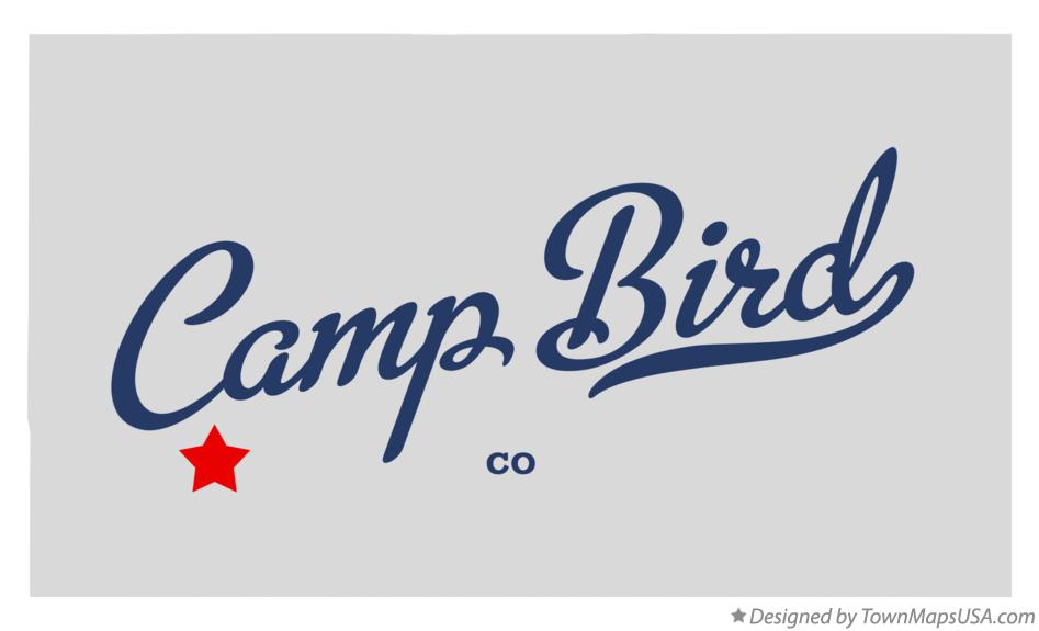 Map of Camp Bird Colorado CO