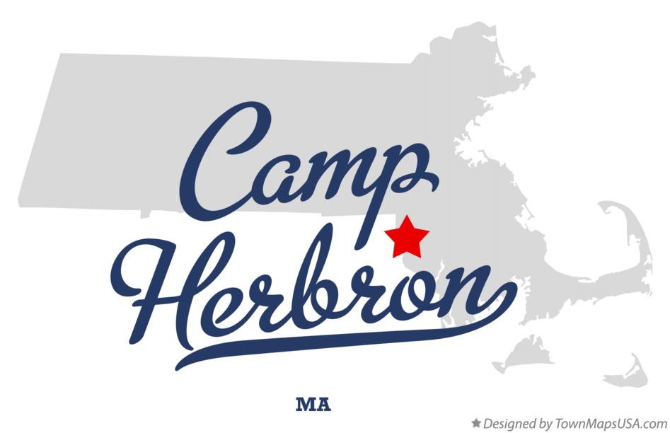 Map of Camp Herbron Massachusetts MA