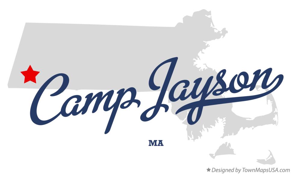 Map of Camp Jayson Massachusetts MA