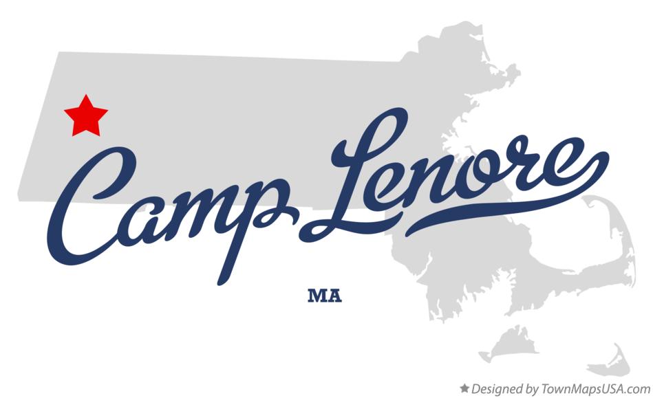 Map of Camp Lenore Massachusetts MA