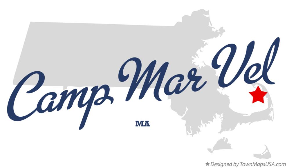 Map of Camp Mar Vel Massachusetts MA