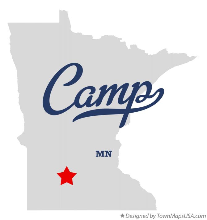 Map of Camp Minnesota MN