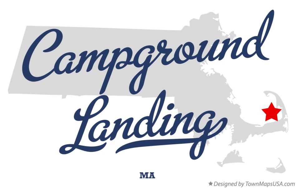Map of Campground Landing Massachusetts MA