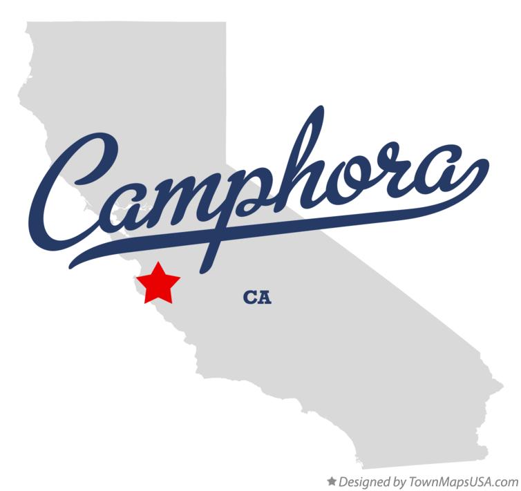 Map of Camphora California CA