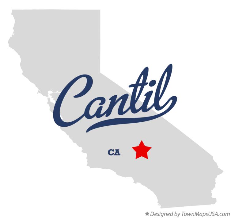 Map of Cantil California CA