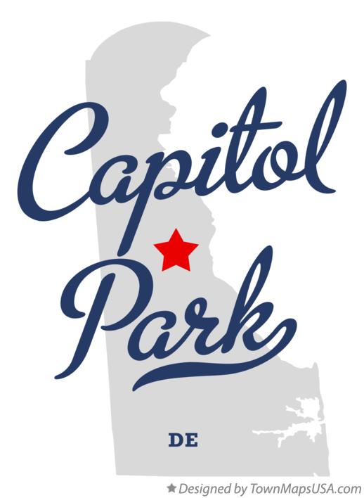 Map of Capitol Park Delaware DE