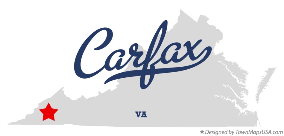 Map of Carfax Virginia VA