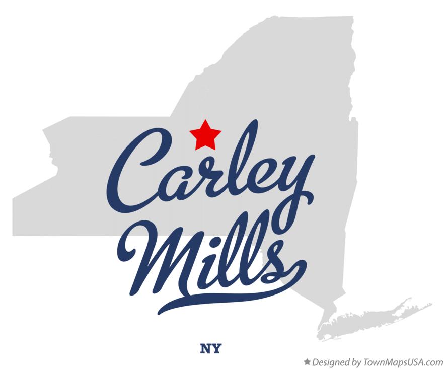 Map of Carley Mills New York NY