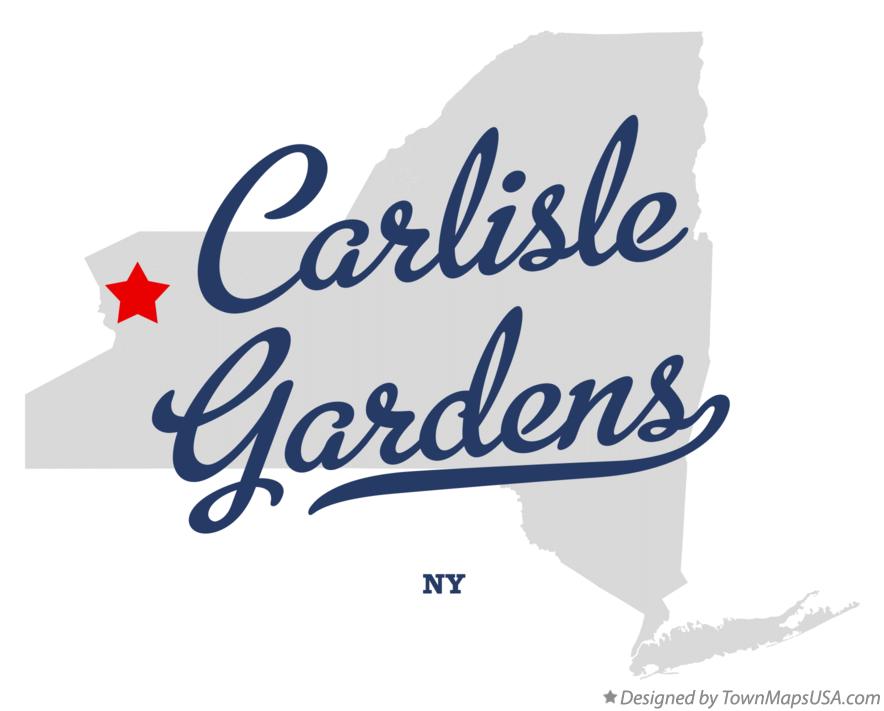 Map of Carlisle Gardens New York NY