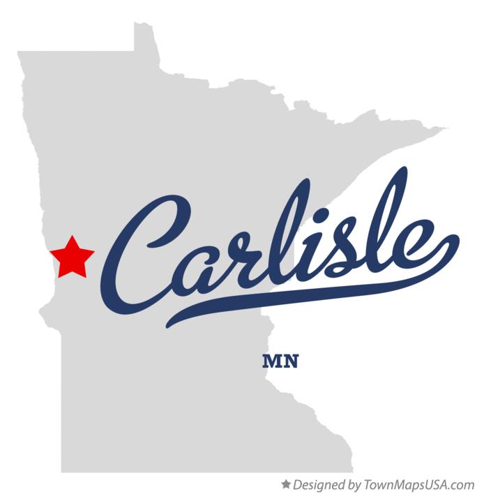 Map of Carlisle Minnesota MN