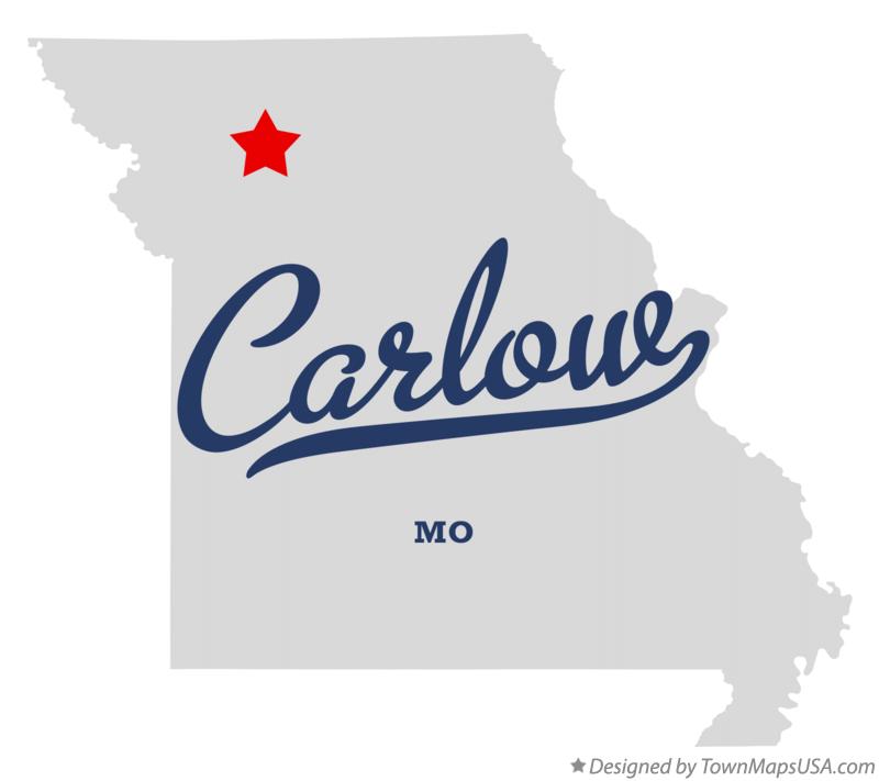 Map of Carlow Missouri MO