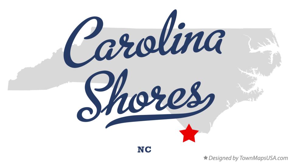 Map Of Carolina Shores Nc North Carolina