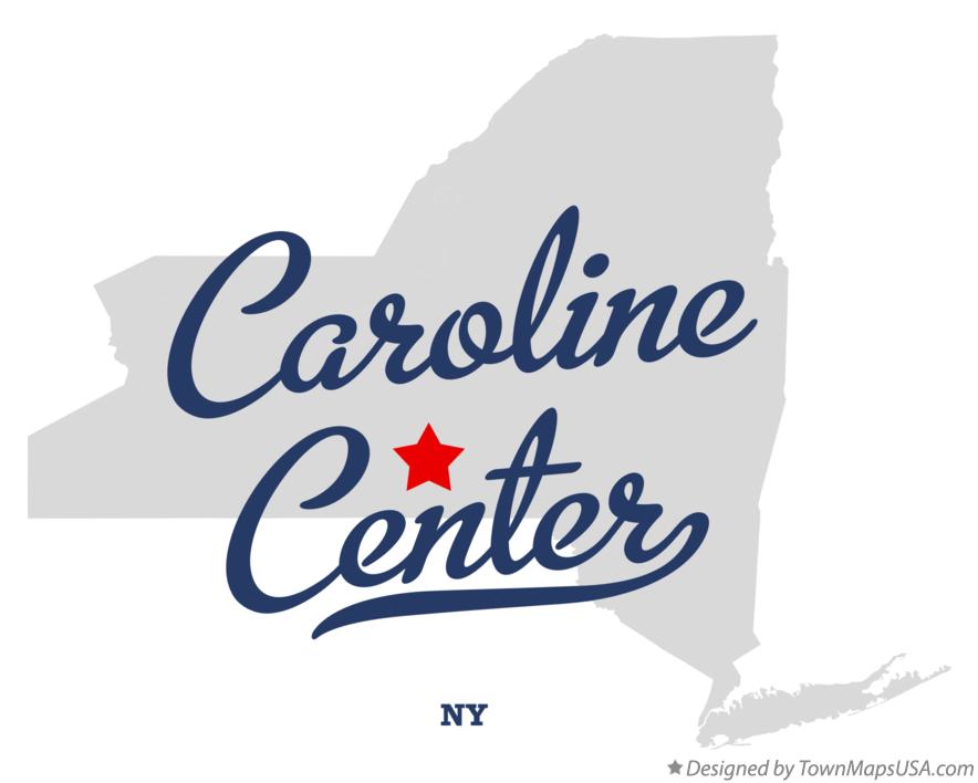 Map of Caroline Center New York NY