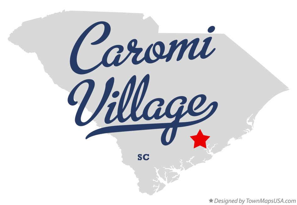 Map of Caromi Village South Carolina SC