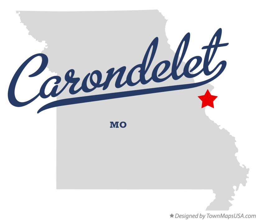 Map of Carondelet Missouri MO