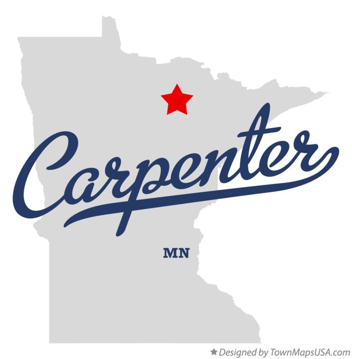 Map of Carpenter Minnesota MN