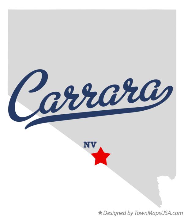 Map of Carrara Nevada NV
