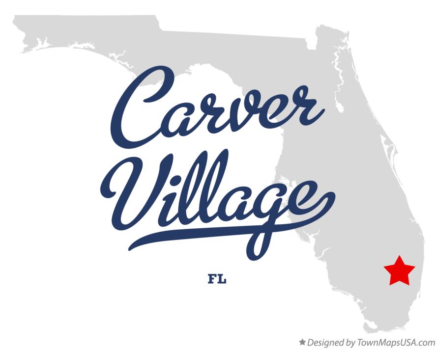 Map of Carver Village Florida FL